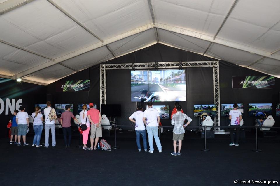 Bakıda "F1 Village" əyləncə zonasında FOTOSESSİYA