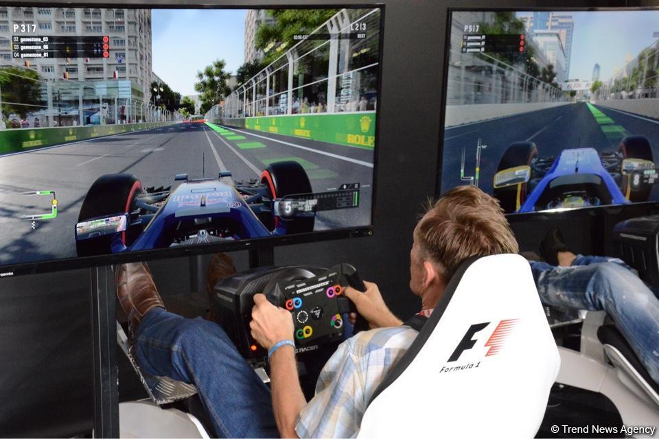 Bakıda "F1 Village" əyləncə zonasında FOTOSESSİYA