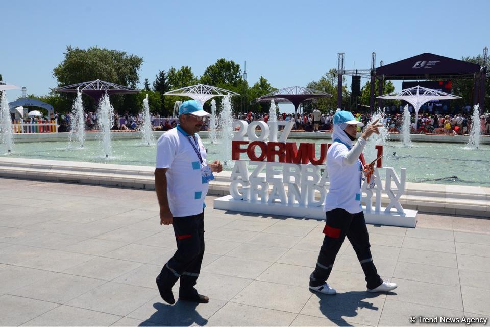 Bakıda "F1 Village" əyləncə zonasında FOTOSESSİYA