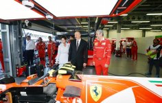 Prezident İlham Əliyev və xanımı Formula 1 Azərbaycan Qran Prisi çərçivəsində yarışları izləyiblər (FOTO)