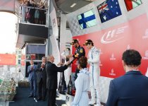 Prezident İlham Əliyev və xanımı Formula 1 Azərbaycan Qran Prisi çərçivəsində yarışları izləyiblər (FOTO)