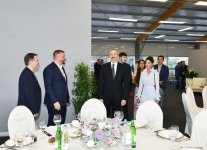 Prezident İlham Əliyev və xanımı Formula 1 Azərbaycan Qran Prisi çərçivəsində yarışları izləyiblər (FOTO)