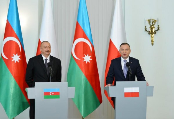 Prezident Andjey Duda: Polşa Dağlıq Qarabağ münaqişəsinin Azərbaycanın ərazi bütövlüyü çərçivəsində həllini dəstəkləyir