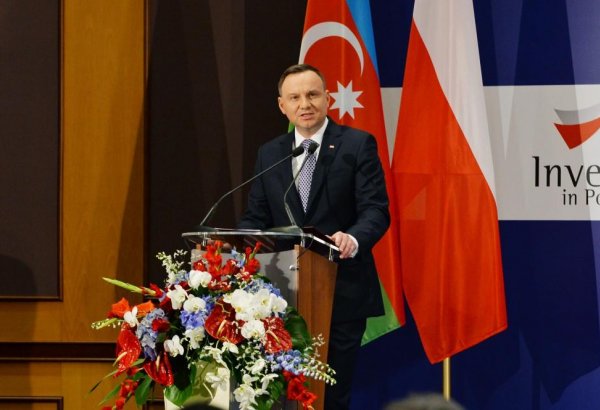 Prezident Andjey Duda: Azərbaycan Polşanın Cənubi Qafqaz və Xəzər dənizi regionunda mühüm tərəfdaşıdır