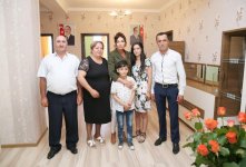 Birinci vitse-prezident Mehriban Əliyeva məcburi köçkün ailələrinə Masazırda yeni mənzillərin verilməsi mərasimində iştirak edib (FOTO) (YENİLƏNİB)
