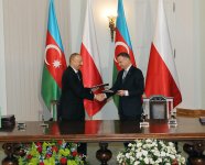 Azərbaycan-Polşa sənədləri imzalanıb (FOTO)