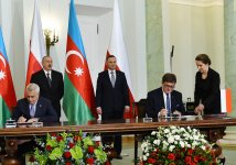 Azərbaycan-Polşa sənədləri imzalanıb (FOTO)