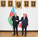 Azərbaycan Prezidenti İlham Əliyev Polşa Senatının marşalı ilə görüşüb (FOTO) (YENİLƏNİB)