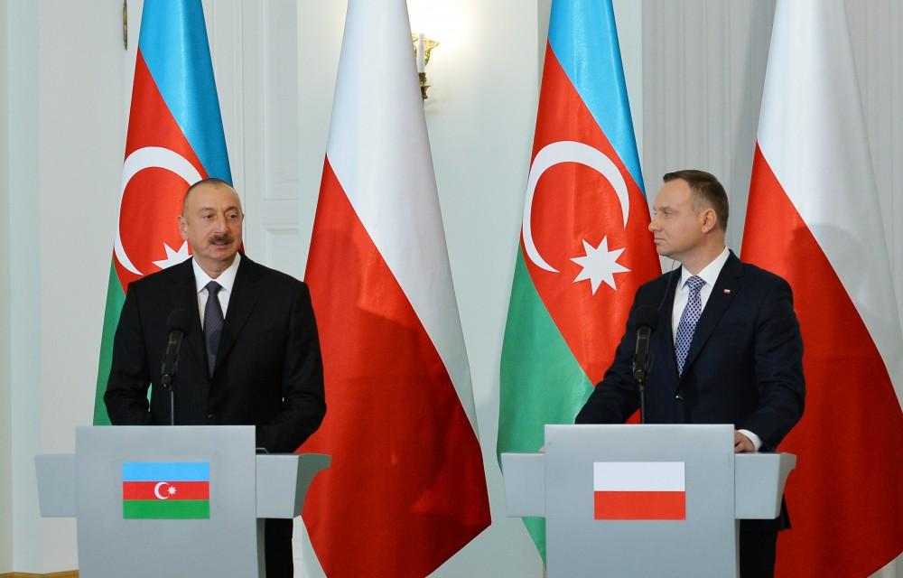 Azərbaycan Prezidenti: Polşa-Azərbaycan əlaqələrinin növbəti dövrü başlayır