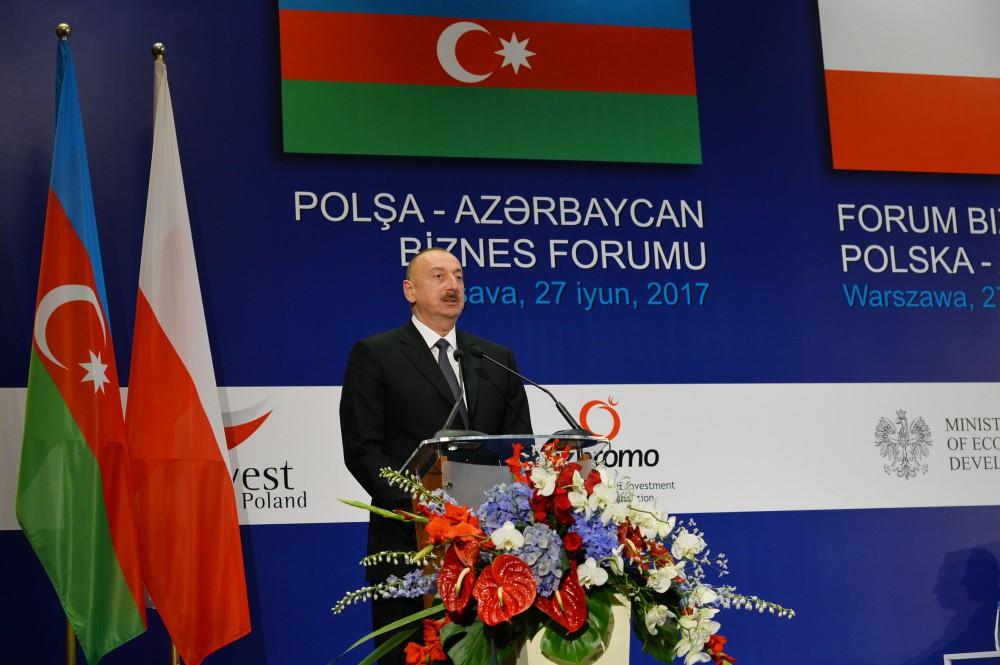 Prezident İlham Əliyev: Azərbaycan Avropa bazarlarına neftin çatdırılmasında artıq etibarlı tərəfdaşdır