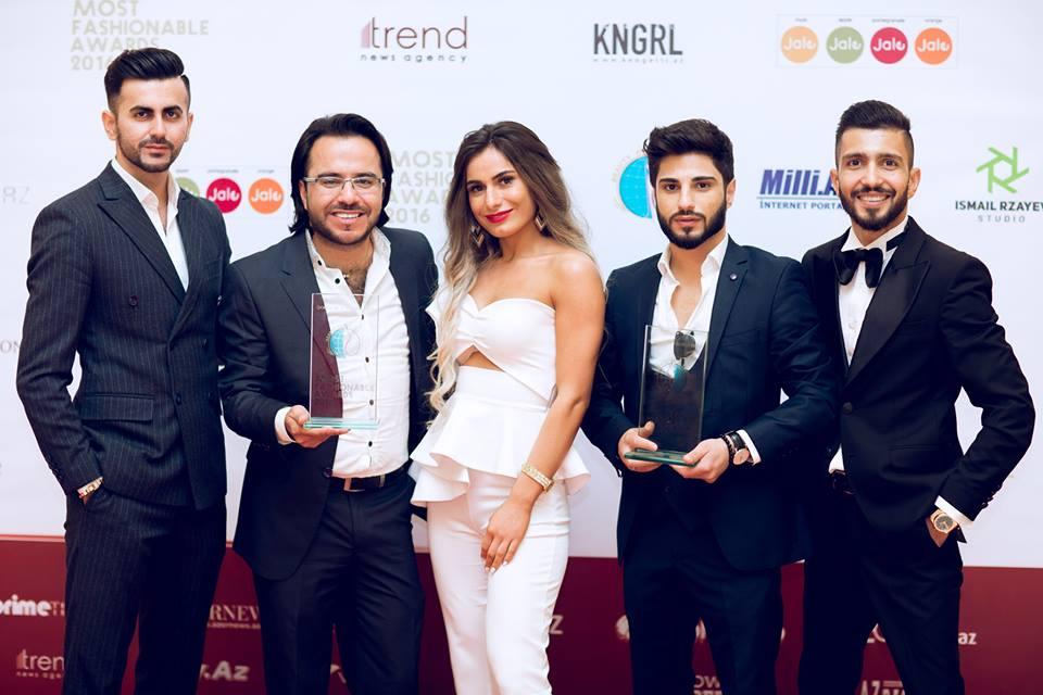 "Most Fashionable Awards"ın mükafatlandırma mərasimi keçirilib (FOTO)