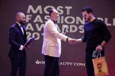 "Most Fashionable Awards"ın mükafatlandırma mərasimi keçirilib (FOTO)