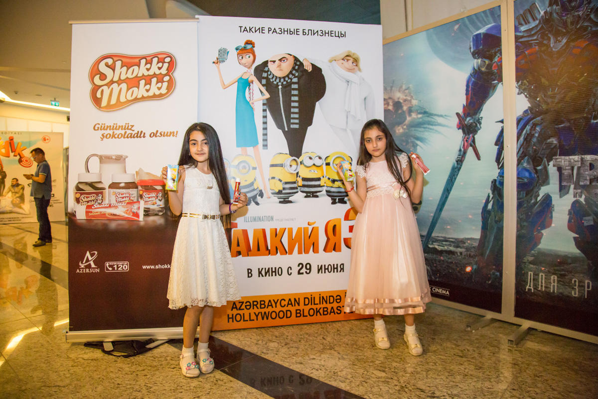 Park Cinemada "Yaramaz Mən 3" azərbaycan dublyajı ilə təqdim olunub (FOTO)
