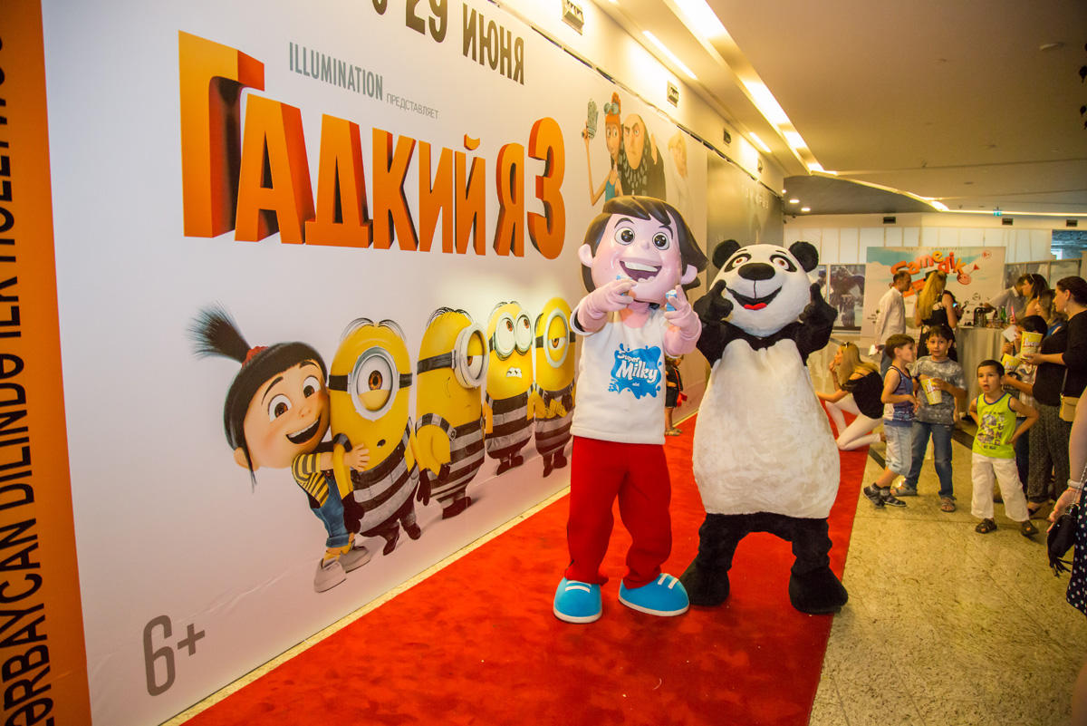 Park Cinemada "Yaramaz Mən 3" azərbaycan dublyajı ilə təqdim olunub (FOTO)