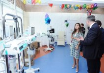 Heydər Əliyev Fondunun vitse-prezidenti Leyla Əliyeva Talassemiya Mərkəzində olub (FOTO)