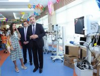 Heydər Əliyev Fondunun vitse-prezidenti Leyla Əliyeva Talassemiya Mərkəzində olub (FOTO)