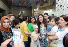 Heydər Əliyev Fondunun vitse-prezidenti Leyla Əliyeva Talassemiya Mərkəzində olub (FOTO)