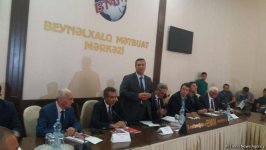 "Azərbaycanda jurnalist həmkarları ittifaqlarının durumu və gələcək inkişaf meyilləri" mövzusunda konfrans keçirilib (FOTO)