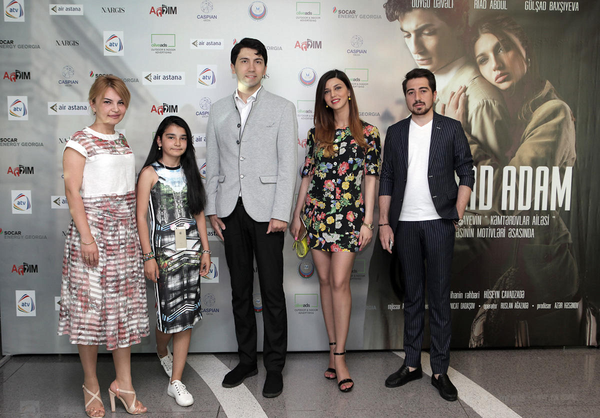 Tbilisidə "İki yad adam" Azərbaycan filmi təqdim olunub (FOTO/VİDEO)