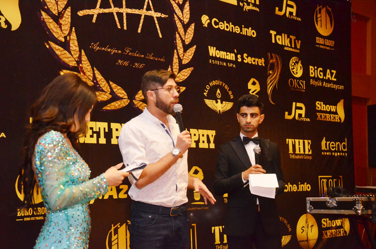 "Azerbaijan Fashion Awards"ın mükafatlandırılma mərasimi keçirilib (FOTO)