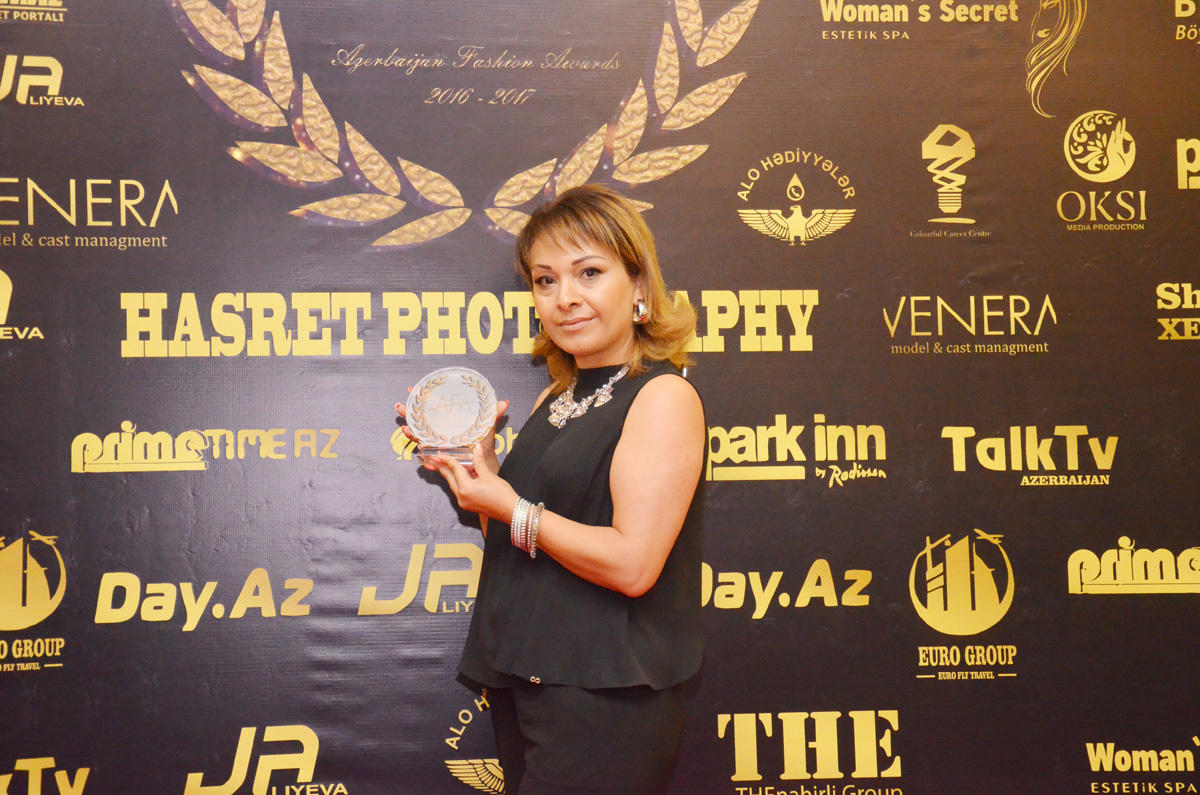 "Azerbaijan Fashion Awards"ın mükafatlandırılma mərasimi keçirilib (FOTO)