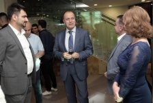 Tbilisidə "İki yad adam" Azərbaycan filmi təqdim olunub (FOTO/VİDEO)