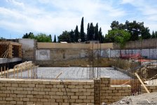Hacı Cavad məscidinin tikintisi davam edir (FOTO)
