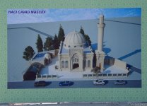 Hacı Cavad məscidinin tikintisi davam edir (FOTO)