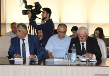 "Onları Vətəndən məhrum ediblər" və "Tarixin qan yaddaşı" kitablarının təqdimatı olub (FOTO)