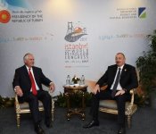 Prezident İlham Əliyev və ABŞ-ın dövlət katibi Dağlıq Qarabağ münaqişəsinin həlli məsələlərini müzakirə ediblər (FOTO) (YENİLƏNİB)