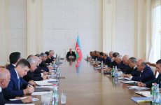 Prezident İlham Əliyevin sədrliyi ilə Nazirlər Kabinetinin iclası keçirilib (FOTO) (YENİLƏNİB-3)