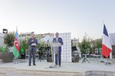Heydər Əliyev Fondunun vitse-prezidenti Leyla Əliyeva Kannda Azərbaycan mədəniyyəti günlərinin açılışında iştirak edib (FOTO)