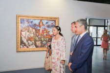 Heydər Əliyev Fondunun vitse-prezidenti Leyla Əliyeva Kannda Azərbaycan mədəniyyəti günlərinin açılışında iştirak edib (FOTO)