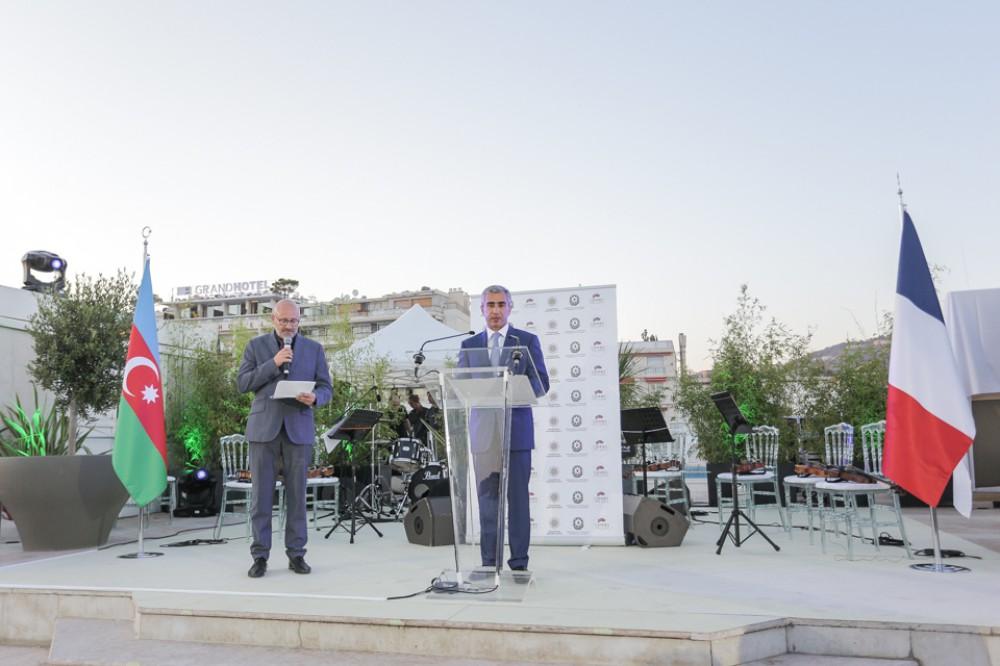 Heydər Əliyev Fondunun vitse-prezidenti Leyla Əliyeva Kannda Azərbaycan mədəniyyəti günlərinin açılışında iştirak edib (FOTO)