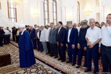 Türkiyədə dövlət çevrilişi cəhdinin ildönümü ilə əlaqədar Bakıda vəhdət namazı qılınıb (FOTO)