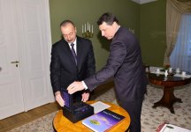 Prezident İlham Əliyevin Riqada rəsmi qarşılanma mərasimi olub (FOTO)