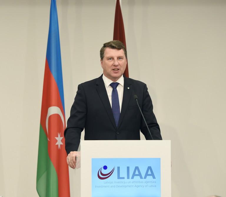 Raymonds Veyonis: Latviya ilə Azərbaycan arasında fəal diplomatik və siyasi dialoqu, güclü iqtisadi əməkdaşlığı inkişaf etdirmişik