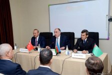 Azərbaycan, Türkiyə və Türkmənistan XİN rəhbərləri Bakıda birgə bəyanat qəbul ediblər (FOTO) (YENİLƏNİB)