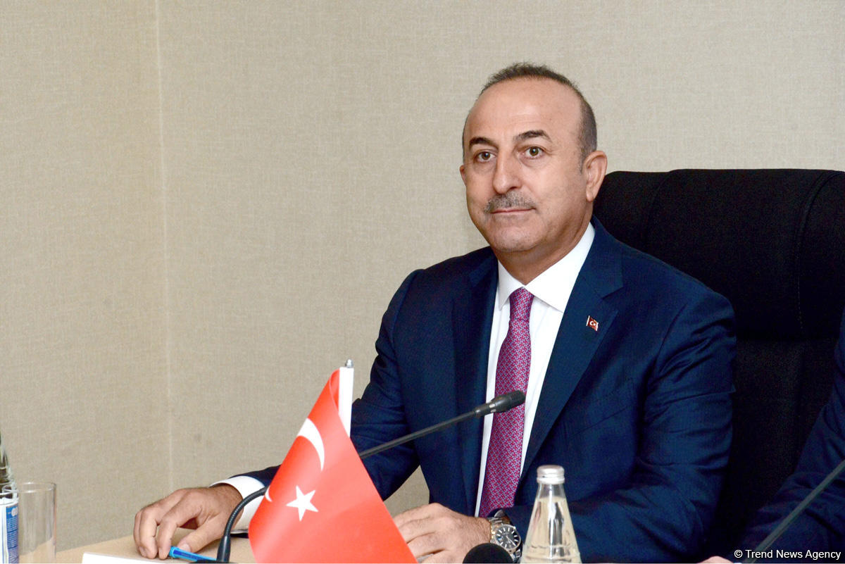 Azərbaycan, Türkiyə və Türkmənistan XİN rəhbərləri Bakıda birgə bəyanat qəbul ediblər (FOTO) (YENİLƏNİB)