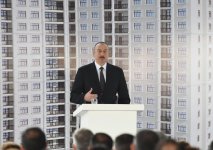 Prezident İlham Əliyev jurnalistlər üçün tikilmiş növbəti binada Milli Mətbuat Günü münasibətilə mənzillərin paylanması mərasimində iştirak edib (YENİLƏNİB-4) (FOTO/VİDEO)