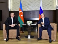 Azərbaycan və Rusiya prezidentlərinin Soçidə görüşü olub (FOTO) (YENİLƏNİB)