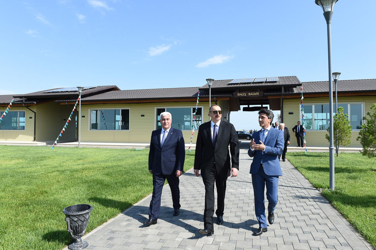 Prezident İlham Əliyev Pirallahı rayonunda “Nərəkənd” kompleksində yaradılan şəraitlə tanış olub (FOTO) (YENİLƏNİB)