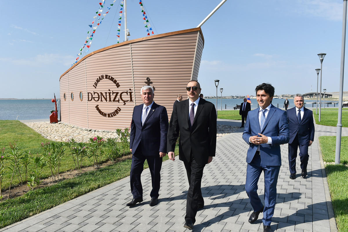 Prezident İlham Əliyev Pirallahı rayonunda “Nərəkənd” kompleksində yaradılan şəraitlə tanış olub (FOTO) (YENİLƏNİB)