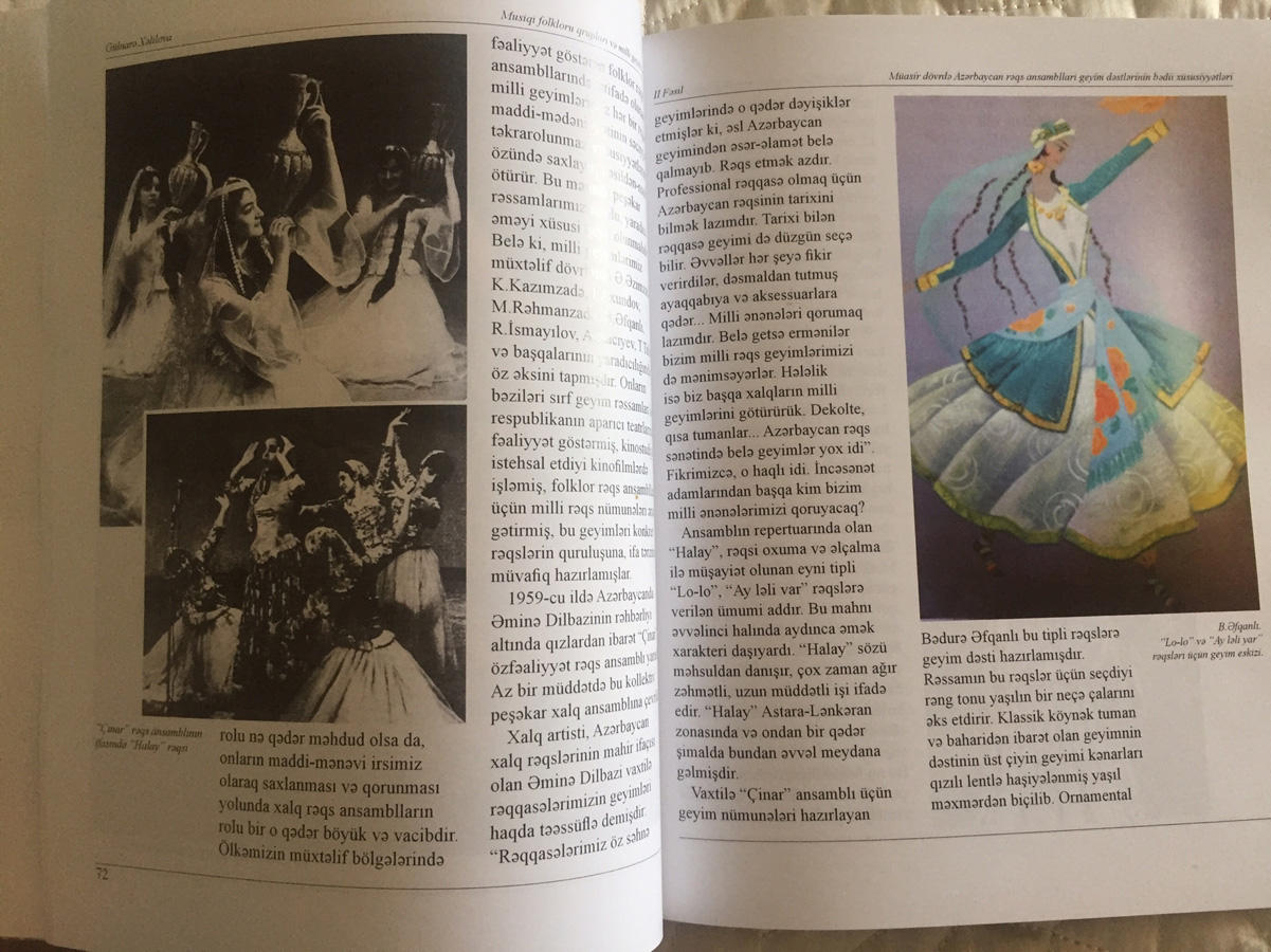Gülnarə Xəlilovanın “Azərbaycan musiqi qruplarının geyim ənənələri” adlı kitabı işıq üzü görüb (FOTO)