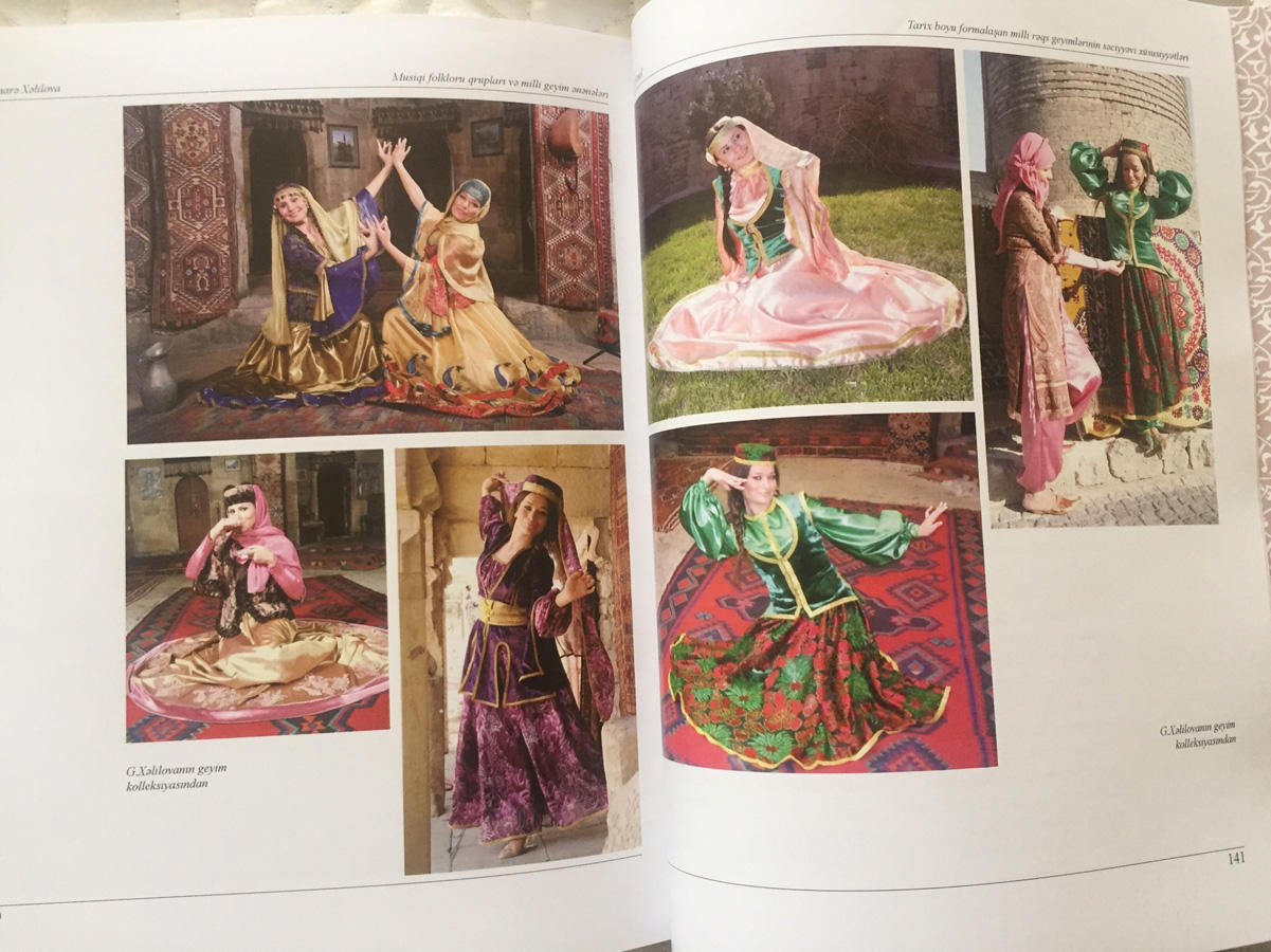 Gülnarə Xəlilovanın “Azərbaycan musiqi qruplarının geyim ənənələri” adlı kitabı işıq üzü görüb (FOTO)