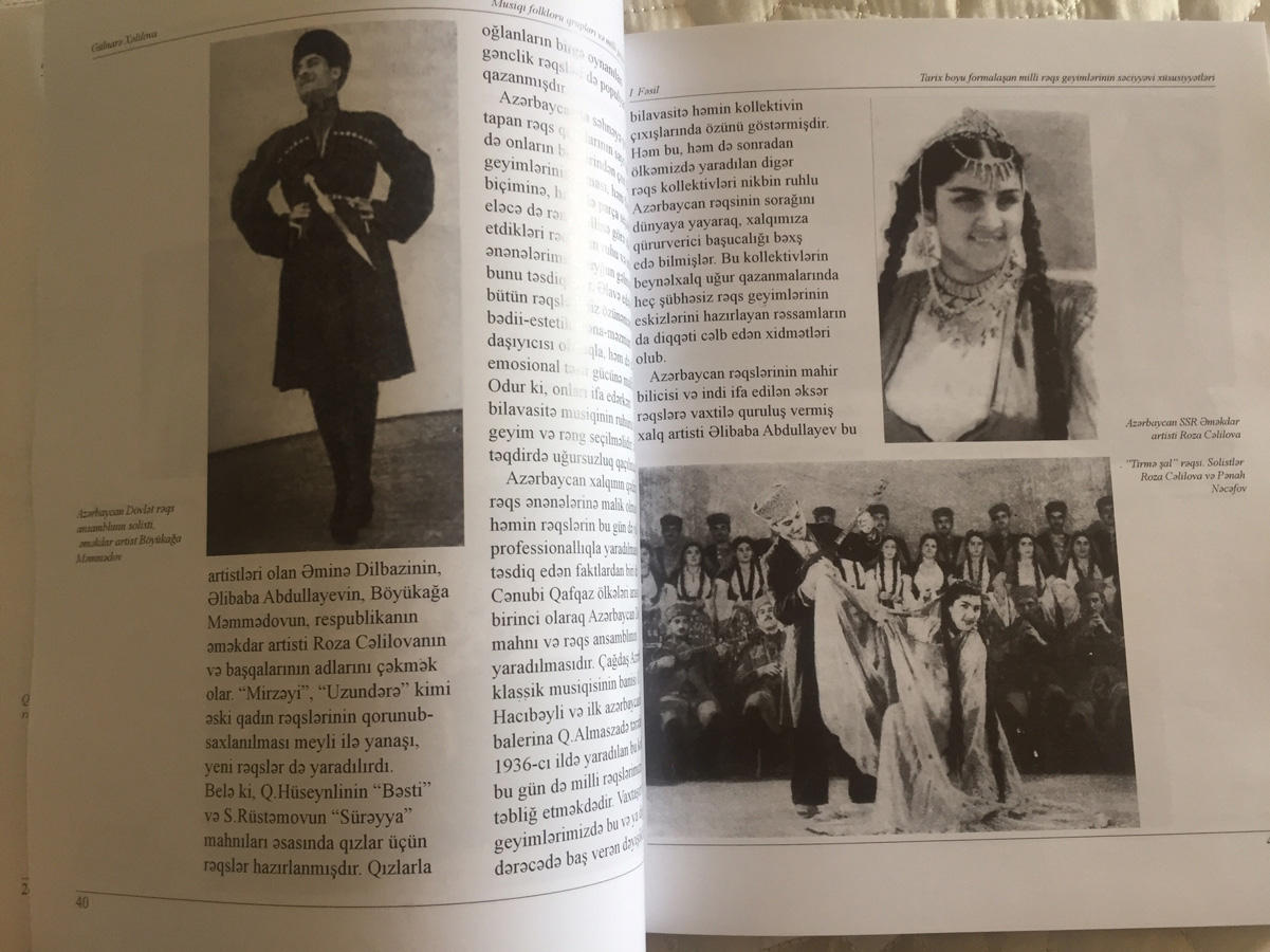 Gülnarə Xəlilovanın “Azərbaycan musiqi qruplarının geyim ənənələri” adlı kitabı işıq üzü görüb (FOTO)