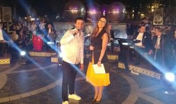 Fəvvarələr Meydanında “Music Band”ın növbəti çəkilişi baş tutub (FOTO)