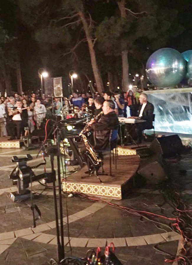 Fəvvarələr Meydanında “Music Band”ın növbəti çəkilişi baş tutub (FOTO)