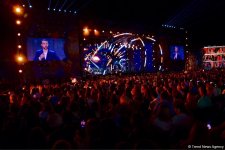 Xəzərin sahilində "Jara-2017" musiqi festivalının möhtəşəm açılış mərasimi keçirilib (FOTO)
