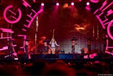 Xəzərin sahilində "Jara-2017" musiqi festivalının möhtəşəm açılış mərasimi keçirilib (FOTO)